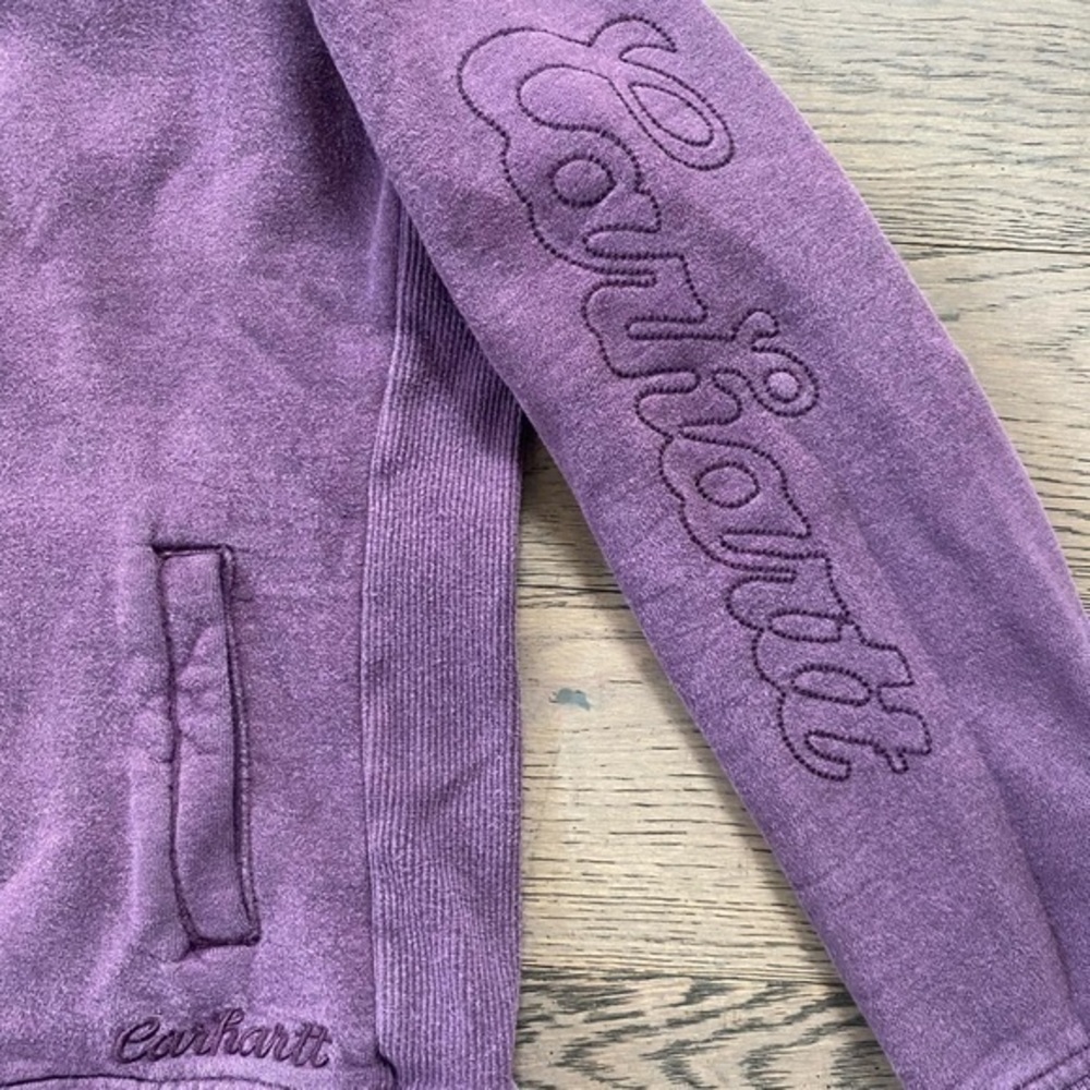 Carhartt Zip Up Sweatshirt - Picture 6 of 10